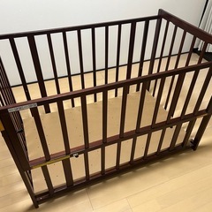 【値下げしました】ベビーベッドの画像