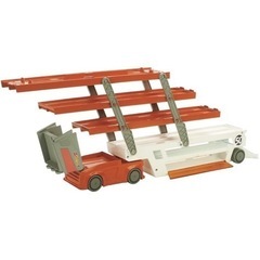 ホットウィール　メガ　オレンジトレーラー50 車　の画像