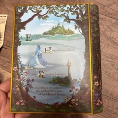 ディズニーシーファンタジースプリングス　本型お菓子缶　お菓子なしの画像
