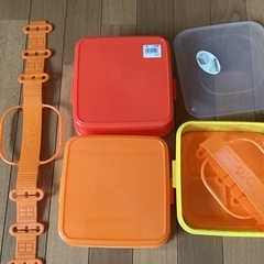 新品未使用・ランチボックス3段・お弁当箱の画像