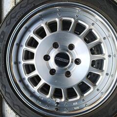 値下げ　Essex18インチアルミ　タイヤセットの画像