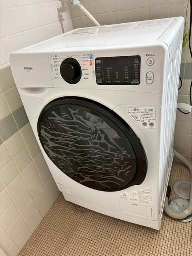 ドラム洗濯機　IRIS FL81R 2023年製美品 thumb.jpg