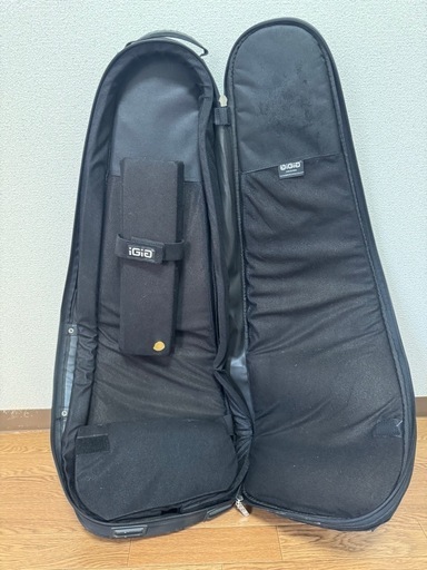 iGiG アイギグ エレキギター用 ギグバッグ Gigbag グレー×ブラック Amazon | 【正規品】 IGIG ギターケース エレキ用 G310B BLK/BLK