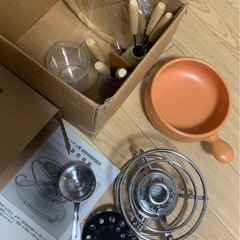 新品★チーズフォンデュセットの画像