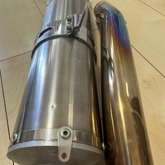 zzr400n BEETナサート管フルチタンフルエキマフラーの画像