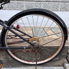 シマノ　6段変速　自転車　27インチ　ジャンク の画像