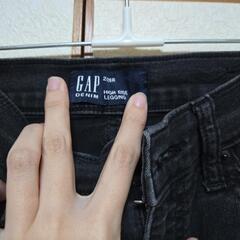 GAP　スキニージーンズ　黒の画像
