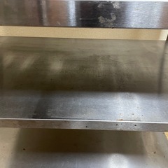 ステンレス作業台　3段の画像