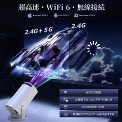 【新品】PliPlaプロジェクター 家庭用 小型4K対応Android TV搭載の画像