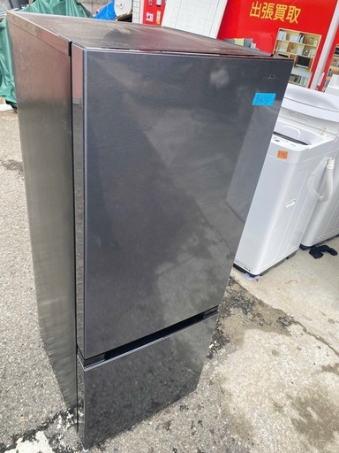 NO B403?福岡市内配送設置無料✨?日立 154L 2ドアノンフロン冷蔵庫 オリジナル メタリックグレー RL-154KAE7 2