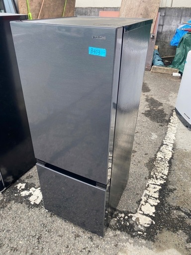 NO B403?福岡市内配送設置無料✨?日立 154L 2ドアノンフロン冷蔵庫 オリジナル メタリックグレー RL-154KAE7 2