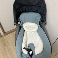 ネムリラ_オートスイング_BEDi Long_コンビ　スウィングベッド&チェア　スリープシェルEGの画像