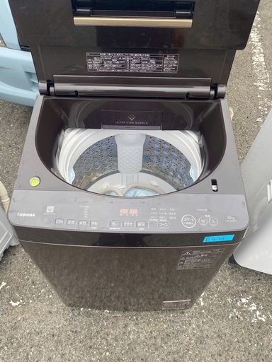 NO B404?福岡市内配送設置無料✨?AW-BK10SD8-T 全自動洗濯機 ZABOON（ザブーン） グレインブラウン [洗濯10