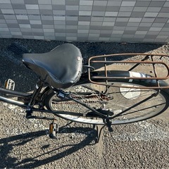 自転車　ママチャリの画像