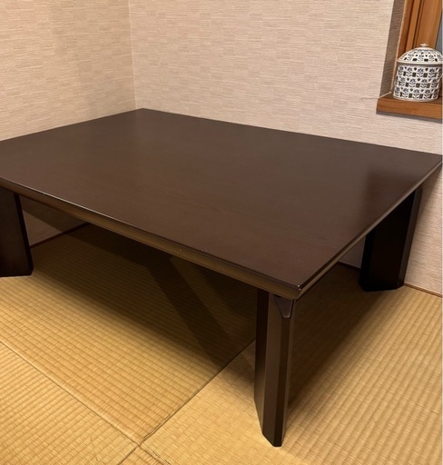8/9受け取り可能な方限定】こたつテーブル (つるちん) 落合の