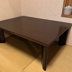 【8/9受け取り可能な方限定】こたつテーブルの画像