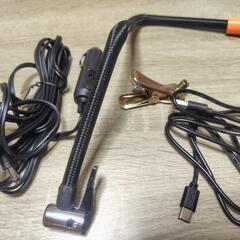 空気入れ「自転車」電動空気入れ【10秒で充填】 充電式コードレスの画像