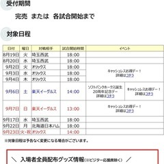 SoftBankHAWKS観戦チケットの画像
