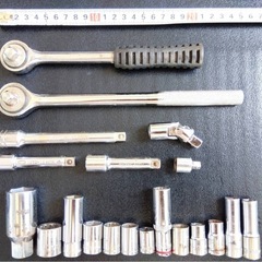 【工具②】ソケットレンチ 30点セットの画像