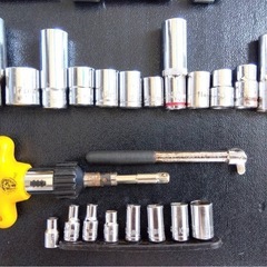 【工具②】ソケットレンチ 30点セットの画像
