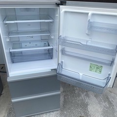 NO B404🌈福岡市内配送設置無料✨🌈AQR-27G-S 冷蔵庫 ミスティシルバー [272L /3ドア /右開きタイプの画像