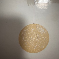 未使用✨️ペンダントライト アルコ イエローの画像