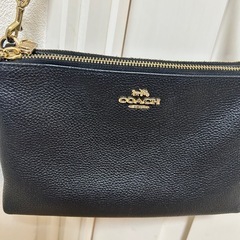 コーチ　coach ショルダーバッグ　黒の画像