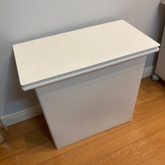 無印良品　ダストボックス　フタつきの画像