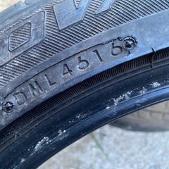 Firestone 235/45r17 2本　バリ溝　2016年製の画像