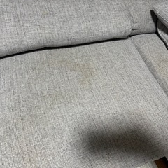 グレー ソファの画像