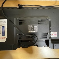 DVD内蔵テレビ　24インチの画像