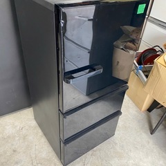 NO B410🌈福岡市内配送設置無料✨🌈AQR-SV24G-K 冷蔵庫 ヴィンテージブラック [238L /3ドア /右開きタイプ]の画像