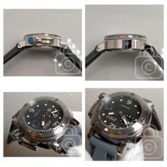 超弩級ミリタリーダイバーズ【シーガル搭載/新品】防水性能100m スイスコンポジット3ピース アーチ風防 硬度7 316L サブマリングレーラバーの画像