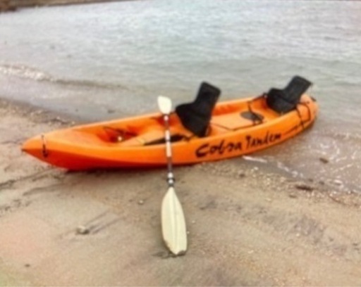 早いもの勝ち 2馬力3分割 タル船タンデムカヤック停泊権利など一式