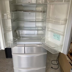 NO B408🌈福岡市内配送設置無料✨🌈パナソニック Panasonic トップユニット冷蔵庫 6ドア 451L シャンパン NR-F461V-Nの画像
