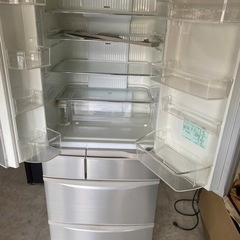 NO B408🌈福岡市内配送設置無料✨🌈パナソニック Panasonic トップユニット冷蔵庫 6ドア 451L シャンパン NR-F461V-Nの画像