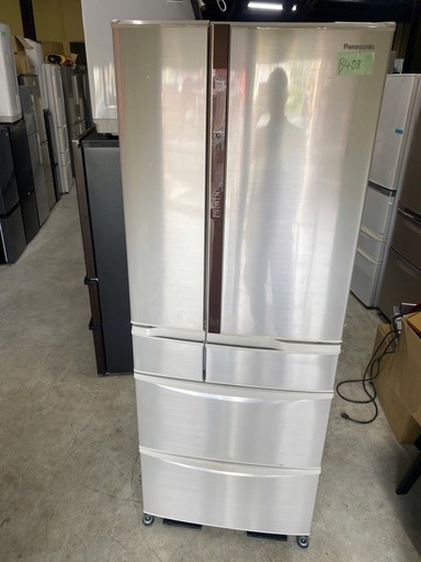 1924設置まで対応 Panasonic　大型冷蔵庫　人気モデル　451L Panasonic(2017年製)451L冷蔵庫【管理番号79800】