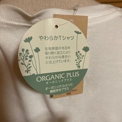 【新品】オーガニックコットンやわらかTシャツ(訳あり)の画像