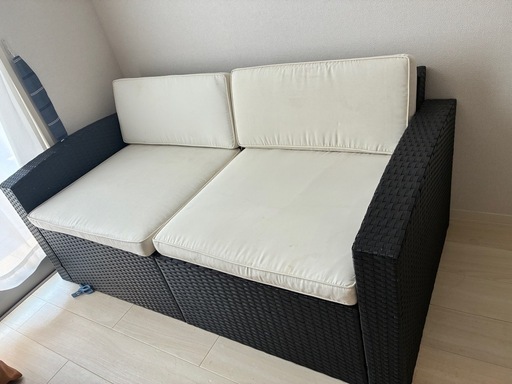 美品ガーデンソファ