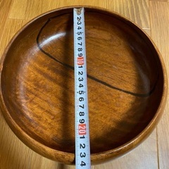 【未使用】天然木サラダボウルセット／木製カトラリー付き／箱あり／送料込みの画像