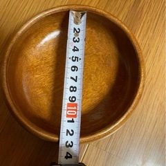 【未使用】天然木サラダボウルセット／木製カトラリー付き／箱あり／送料込みの画像