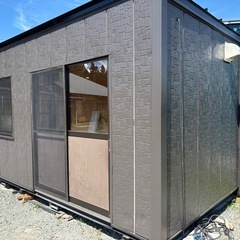 スーパーハウス4坪　プレハブ
の画像