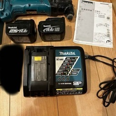 マキタ マルチツール 14.4V TM40D 純正バッテリー 急速充電器の画像