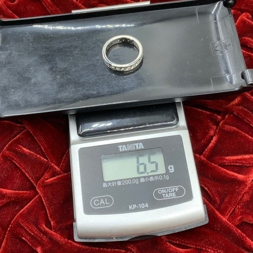 Pt900 プラチナ900 エタニティリング　1ct 6.5g 約12号