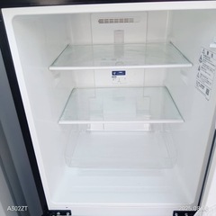 🉐A073　SHARP　21年モデル　2ドア冷蔵庫　152L  ガラスデザインの画像