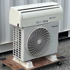 取付け可 ! !⭐︎パナソニック エアコン 6畳用 2016年 内部クリーン におい除去　100V CS-226CFR 高圧洗浄済み ! 保証付き ! !の画像