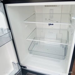 🉐A074 SHARP　22年モデル　2ドア冷蔵庫　152L  ガラスデザインの画像