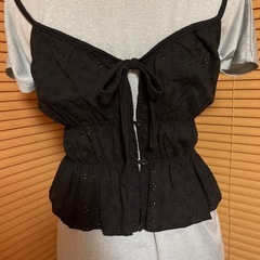 【新品】1,089円 コットンレースビスチェ(ビスチェのみの出品です)の画像