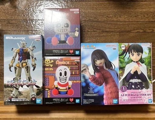 【総数25体以上】直近3ヶ月分のプライズフィギュアを格安でまとめ売りします。