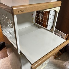 レンジ、炊飯器台　米びつ付き　の画像